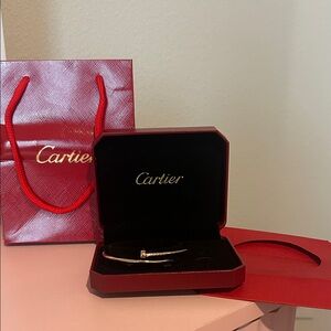 Cartier STYLE rose gold Bracelet with Red Packaging